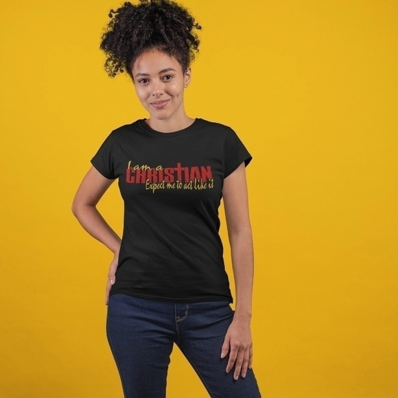 FAITH Women CHRISTIAN T SHIRT - Picture 1 of 3